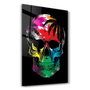 Wallity CAM-3073 Pintura Decorativa de Vidrio Templado Multicolor 46 x 72 cm